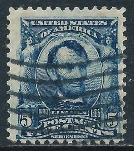 U.S., Sc #304, 5c Used