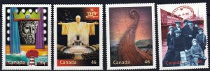 Canada 2000, Millennium MNH Singles set  # 1827a-d