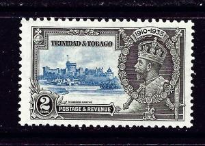 Trinidad and Tobago 43 MNH 1935 from KGV Sikver Jubilee