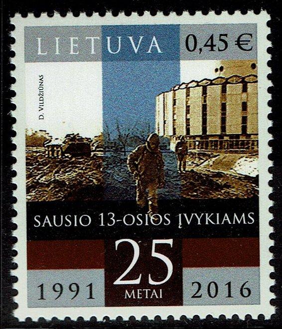 Lithuania #1069  MNH - Soviet Military Actions (2016)