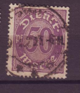 J20648 Jlstamps 1920-1 germany used #o8 numeral official