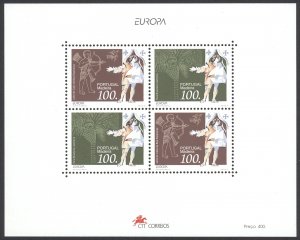 Portugal Madeira Sc# 175 MNH Souvenir Sheet 1994 Europa