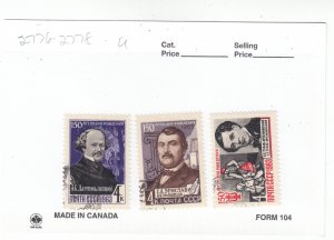 Russia - Scott #2776 - 2778 - Used