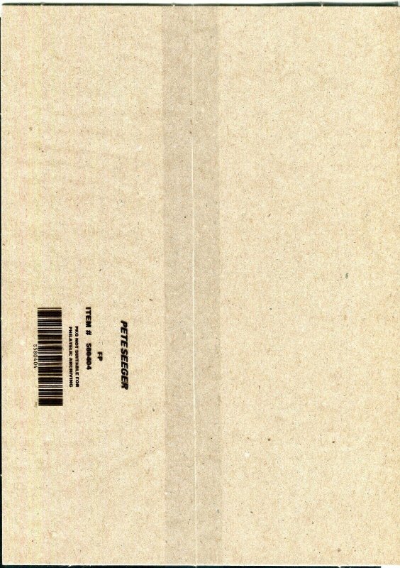 USPS #5708 Pete Seeger MNH SEALED sheet of 16. *FREE SHIP IN USA*