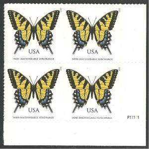 US Plate Block Cat # 4999, Butterfly, MNH*