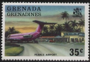 Grenada Grenadines 121 (mnh) 35c Pearls Airport (1975)