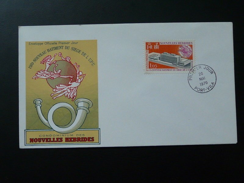 Universal Postal Union UPU FDC New Hebrides 80134