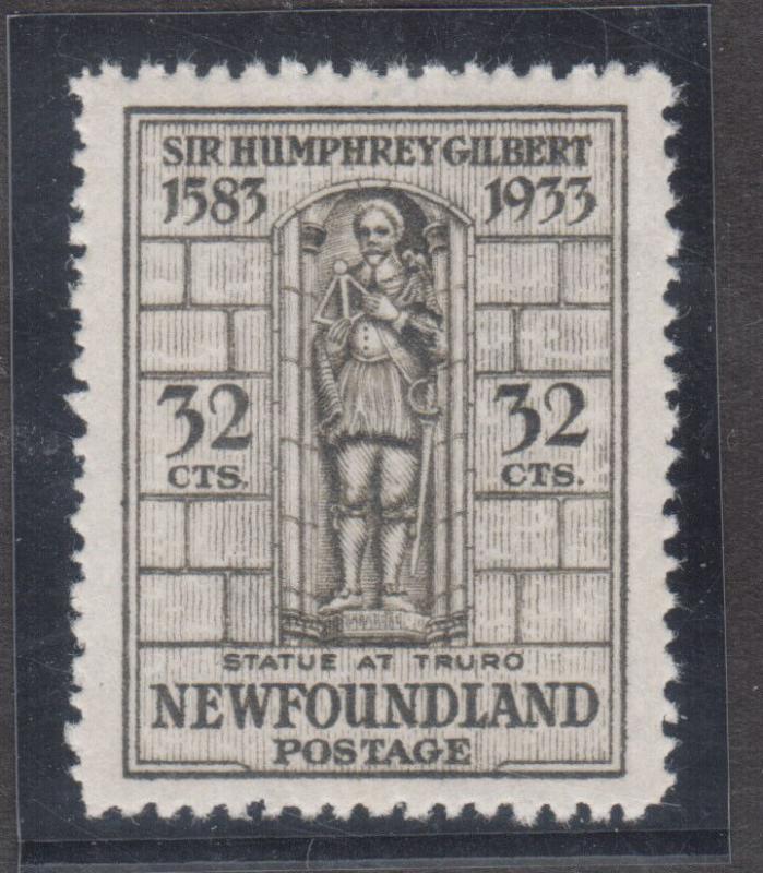 Newfoundland #225a Extra Fine Never Hinged Perf 14