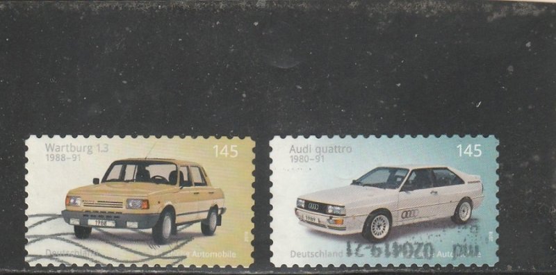 Germany  Scott#  3030-3031  Used  (2018 Automobiles)