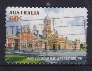 Australia 2013 Historic Railway Stations Maryborough 60c - used