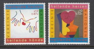 UN Vienna 288-289 MNH VF