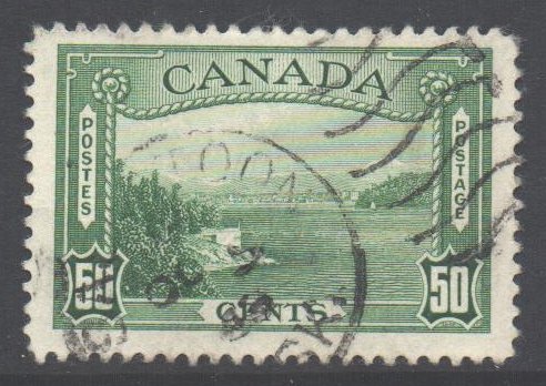 Canada Scott 244 - SG366, 1937 George VI 50c used