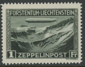Liechtenstein C7 * mint small HRZeppelin (2301 804)