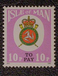 Great Britain - Isle of Man Scott #J20 mnh