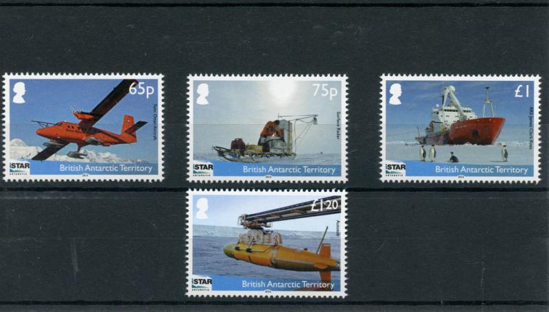 British Antarctic Territory BAT 2014 MNH iSTAR NERC 4v Set Ice Sheet Stability