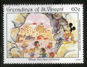 St. Vincent & Gr. 1992 Pied Piper of Hamelin Mickey Mouse Sc 968 Walt Disney ...