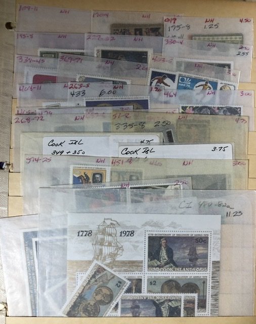 Worldwide Stamps On Stock Pages British Colonies & More