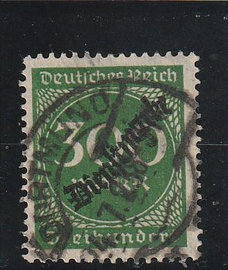 Germany  Scott#  O26  Used