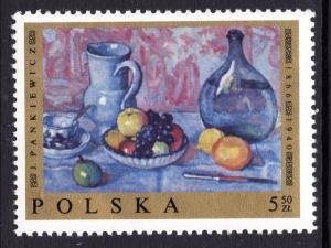 Poland 1681 Painting MNH VF