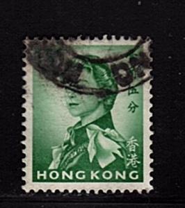 Hong Kong - #205 Queen Elizabeth II - Used