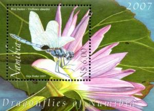 Namibia - 2007 Dragonflies MS MNH** SG MS1073