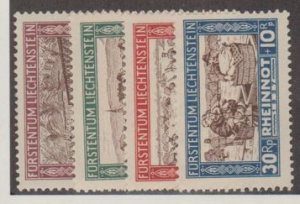 Liechtenstein Scott #B7-B10 Stamp - Mint Set