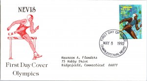 Olympics, Worldwide First Day Cover, NEVIS