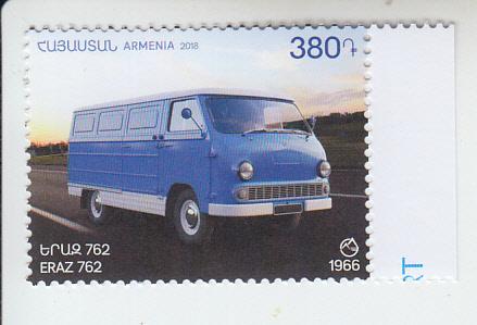 2018 Armenia Car Yeraz  (Scott 1170) MNH