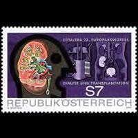 AUSTRIA 1990 - Scott# 1515 Dialysis Soc. Set of 1 NH