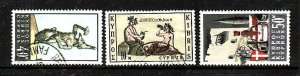 Cyprus-Sc#247-9- id2-used -Wine industry-1964-