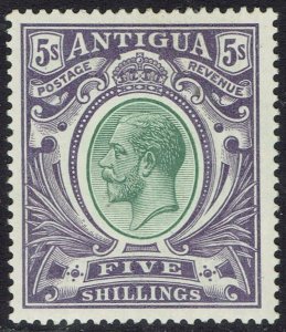 ANTIGUA 1913 KGV 5/-