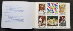 *FREE SHIP Sweden France Joint Issue Cultural Exchange 1994 Relation Booklet MNH