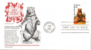 #2310 Alaskan Brown Bear Aristocrat FDC