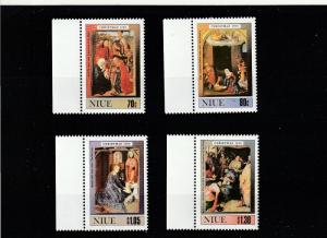 Niue  Scott#  589-92  MNH