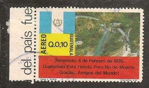 Guatemala  Scott   C580  Earthquake   Used