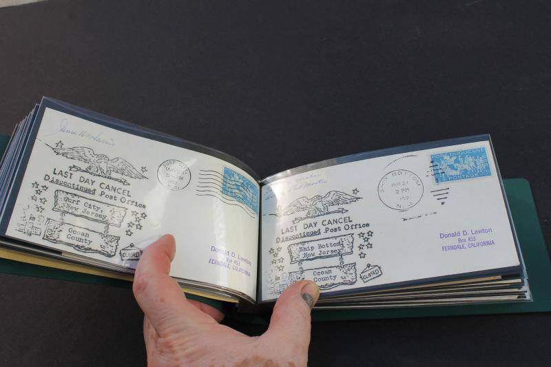 US Collection Vintage Discontinued Post Office "Last Day" DPO Lot of 50