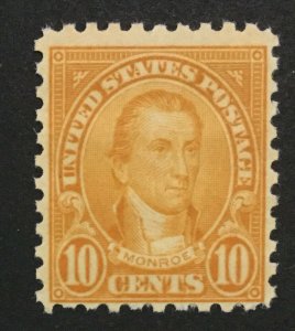 MOMEN: US STAMPS #591 MINT OG NH LOT #35157