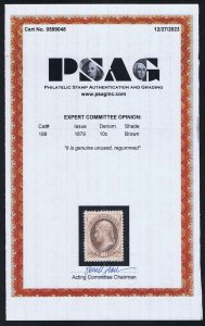 EXCELLENT GENUINE SCOTT #188 VF-XF MINT EXPERTLY REGUMMED PSAG CERT SECRET MARK