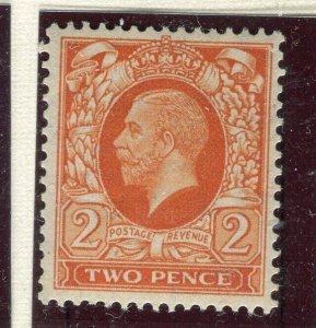 BRITAIN; 1934 early GV Portrait issue Mint hinged 2d. value