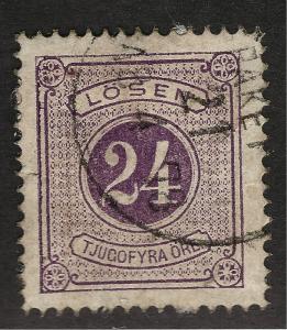 Sweden SC J7 Used VF hhr SCV $260... Fill a Rare spot!