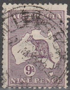 Australia #50 F-VF Used  CV $22.50 (C6185)