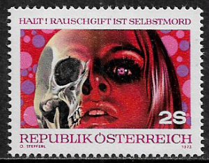 Austria #938 MNH Stamp - Fight Against Drug Abuse