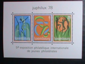 ​Luxembourg Stamp:1978,SC# 608-Youth Fountain-5th International Stamp Show-mnh