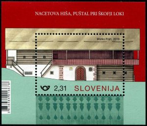 HERRICKSTAMP NEW ISSUES SLOVENIA Rural Homes 2019 S/S