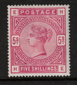 Great Britain #108 (SG #180) Very fine Mint Very Lightly Hinged - Paper Wrinkle 