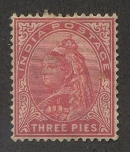 India 1900 QV sg111 MINT