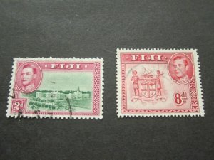 Fiji 1938 Sc 121a,126 FU