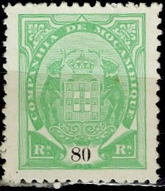 Mozambique Company.; 1902; Sc. # 18; */MH GUMLESS Single. Stamp