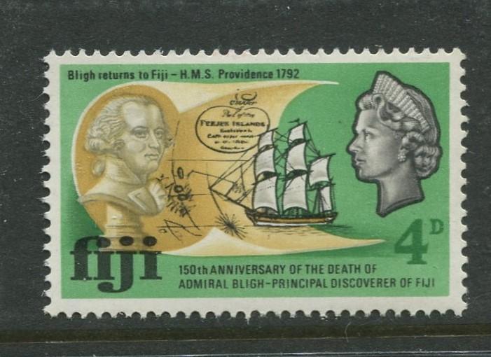 Fiji - Scott 233 - General Issue 1967 - MNH - Single 3d Stamp