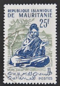 DYNAMITE Stamps: Mauritania Scott #128  USED